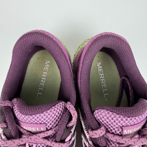Merrell Womens Size 10 Trail Glove 7 Hiking Running Shoes Purple Vibram Soles - Picture 3 of 9